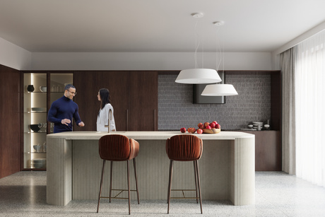 Żyrandol VEGA 60 biały + 5x Żarówka LED E27 4000K Zimna 7,5W 650lm