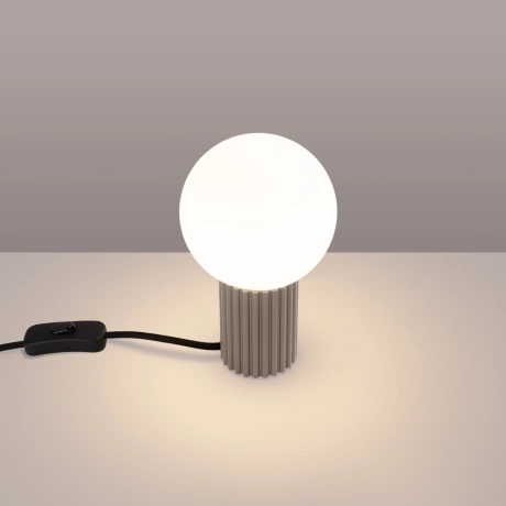 Lampa biurkowa HALO taupe