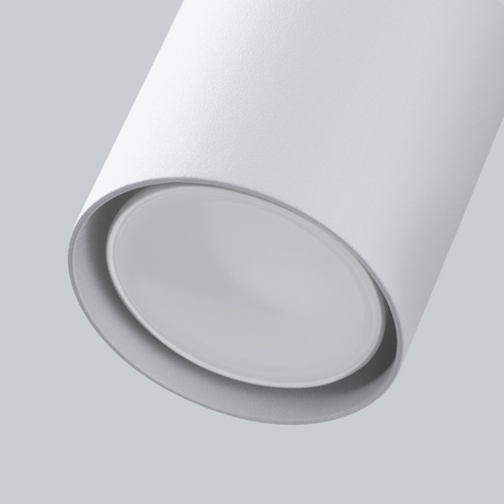 Kinkiet LEMMI 1 biały + 1x Żarówka LED GU-10 4000K Zimna 7W 530lm