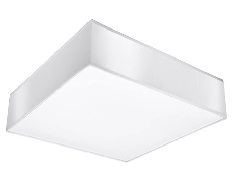Plafon sufitowy HORUS 35 BIAŁY + 2x Żarówka LED E27 3000K Ciepła 7,5W 620lm