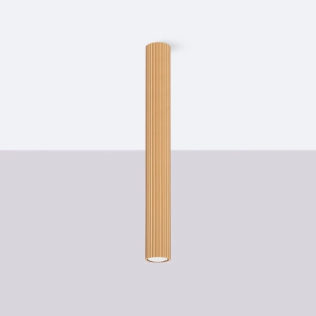 Plafon KARBON 60 złoty