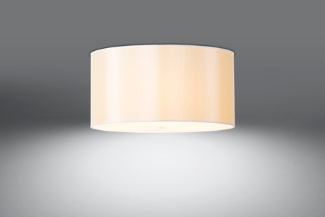 Plafon OTTO 50 biały + 5x Żarówka LED E27 3000K Ciepła 7,5W 620lm