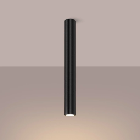 Plafon KARBON 60 czarny