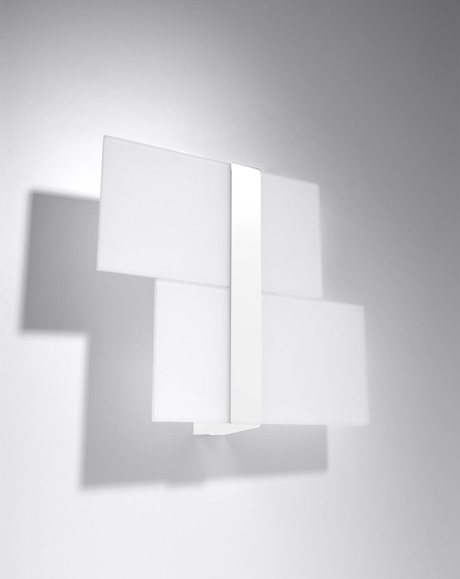 Kinkiet MASSIMO biały + 2x Żarówka LED G9 4000K Zimna 4,5W 530lm