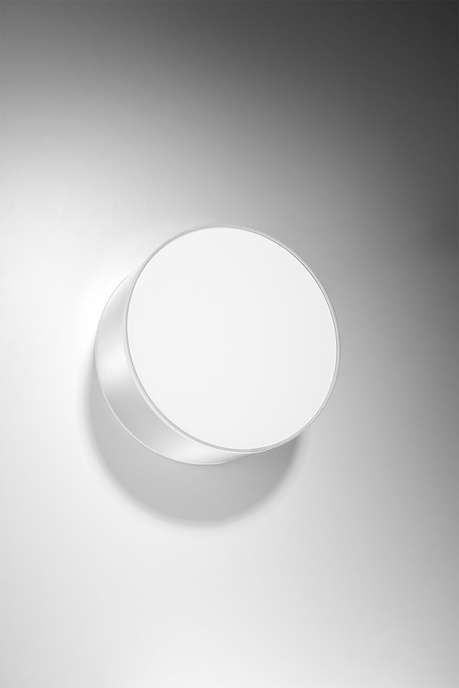 Plafon sufitowy ARENA 25 SZARA + 1x Żarówka LED E27 3000K Ciepła 7,5W 620lm