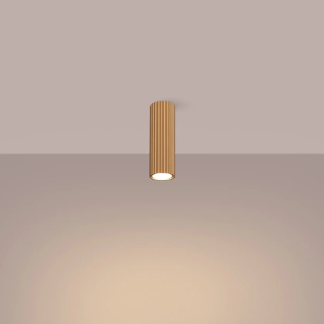 Plafon KARBON 20 złoty