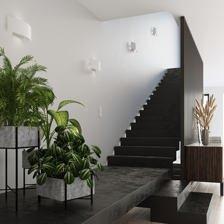 Kinkiet MAGNUS biały + 2x Żarówka LED G9 4000K Zimna 4,5W 530lm