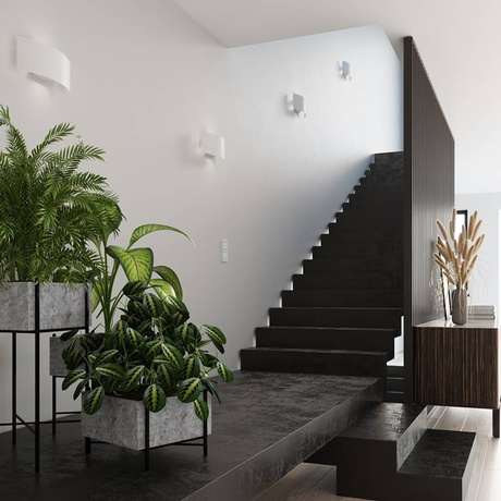 Kinkiet MAGNUS biały + 2x Żarówka LED G9 3000K Ciepła 4,5W 510lm