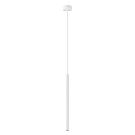 Lampa wisząca ARCHE 1 biała + 1x Żarówka LED G9 3000K Ciepła 3W 192lm