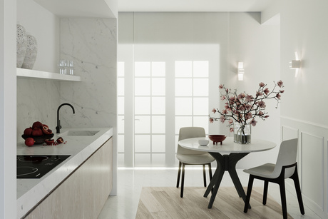 Kinkiet LORETO biały + 1x Żarówka LED G9 4000K Zimna 4,5W 530lm