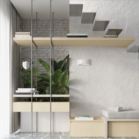 Kinkiet ceramiczny VIXEN biały