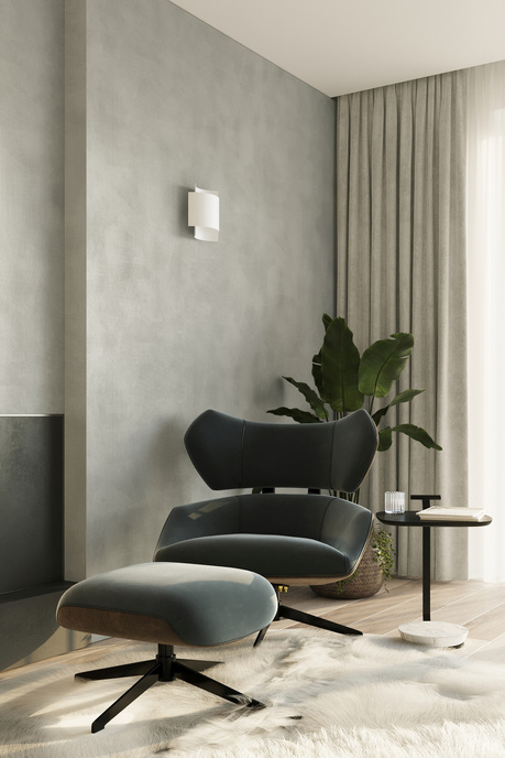 Kinkiet IMPACT biały + 1x Żarówka LED G9 4000K Zimna 4,5W 530lm