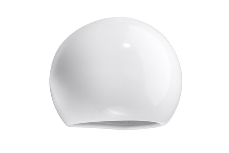 Kinkiet lakierowany GLOBE biały połysk + 1x Żarówka LED E27 4000K Zimna 7,5W 650lm