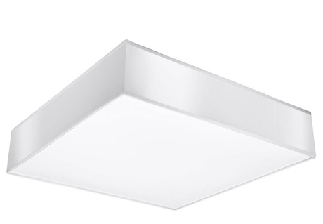 Plafon sufitowy HORUS 45 BIAŁY + 3x Żarówka LED E27 4000K Zimna 7,5W 650lm