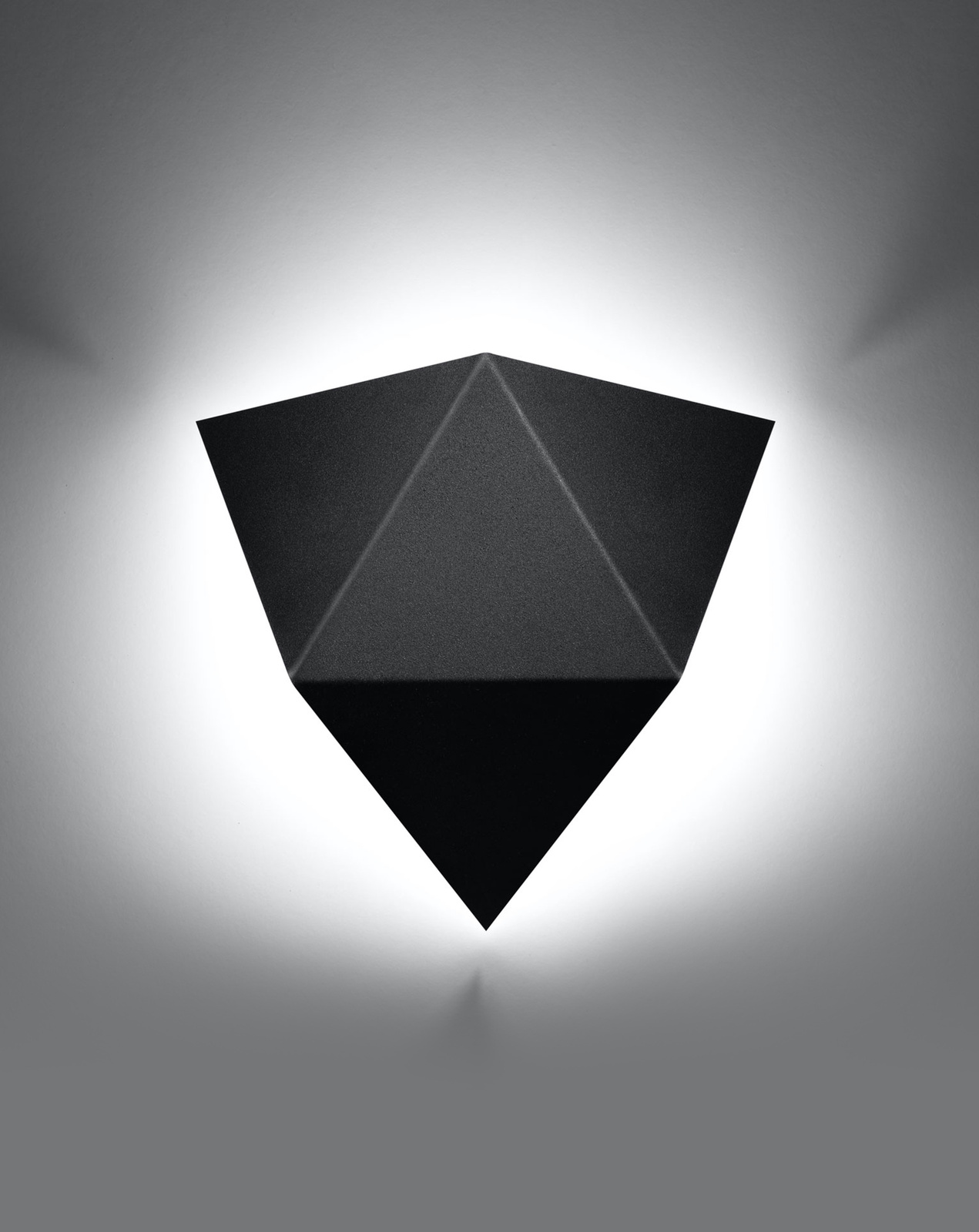 Kinkiet SOLIDO czarny + 1x Żarówka LED G9 4000K Zimna 4,5W 530lm