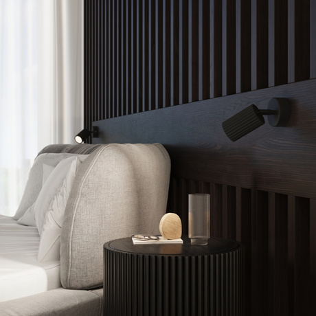 Plafon KARBON 3P czarny + 3x Żarówka LED GU-10 3000K Ciepła 7W 510lm