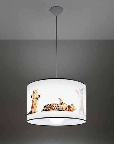 Lampa wisząca KOTY 40 + 1x Żarówka LED E27 3000K Ciepła 7,5W 620lm