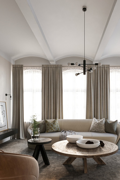 Żyrandol DUOMO 3D + 3x Żarówka LED E27 3000K Ciepła 7,5W 620lm