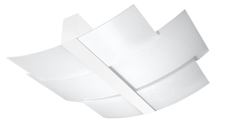 Plafon CELIA biała + 3x Żarówka LED E27 4000K Zimna 7,5W 650lm