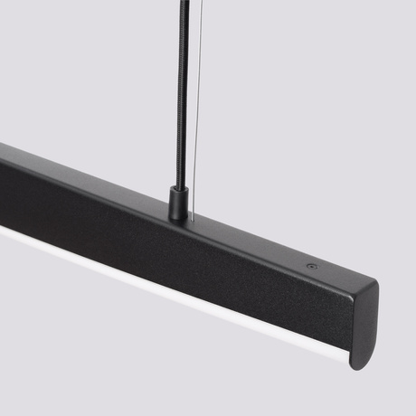 Lampa wisząca JORUN 80 czarna LED 3000K