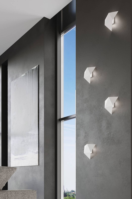 Kinkiet SOLIDO biały + 1x Żarówka LED G9 3000K Ciepła 4,5W 510lm