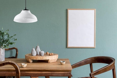 Lampa wisząca KARSTEN + 1x Żarówka LED E27 4000K Zimna 7,5W 650lm