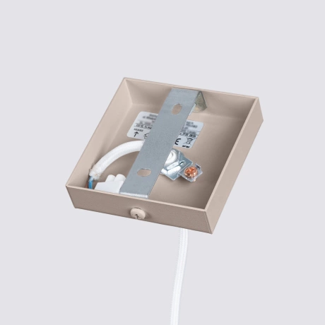 Lampa wisząca KARBON 1 taupe