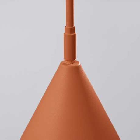 Kinkiet NOX ochra czerwona