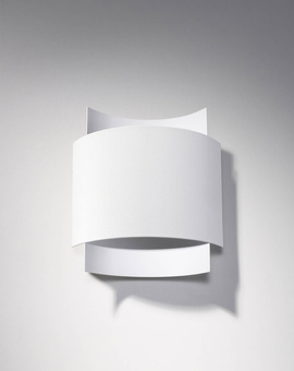 Kinkiet IMPACT biały + 1x Żarówka LED G9 4000K Zimna 4,5W 530lm