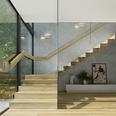 Kinkiet SIGMA beton + 2x Żarówka LED E27 3000K Ciepła 7,5W 620lm