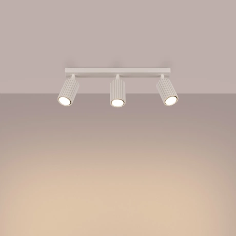 Plafon KARBON 3L beżowy