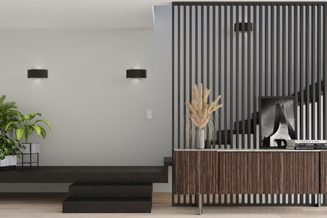 Kinkiet MAGNUS czarny + 2x Żarówka LED G9 4000K Zimna 4,5W 530lm