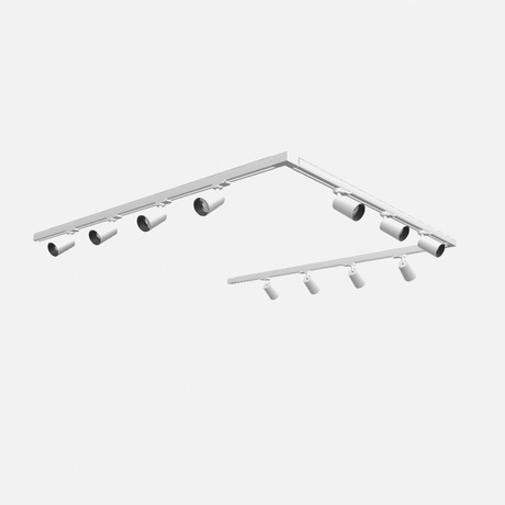 Lampa Sufitowa, 11 punktowa, system szynowy 3 fazowy, AURA