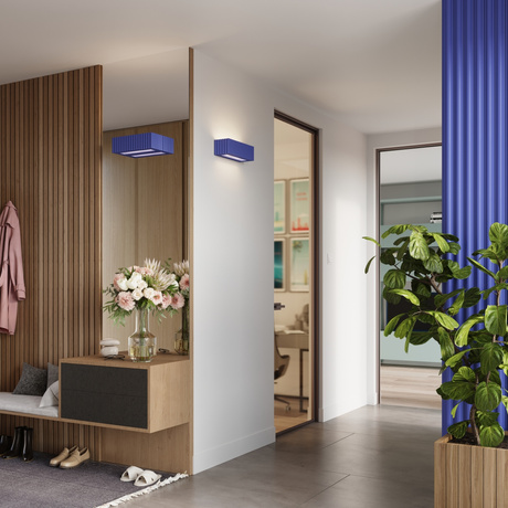 Kinkiet ceramiczny RIGATA ultramaryna