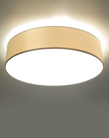 Plafon sufitowy ARENA 45 BIAŁA + 3x Żarówka LED E27 3000K Ciepła 7,5W 620lm