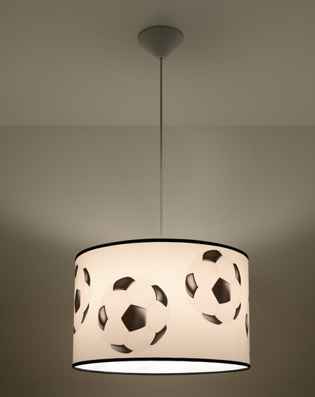Lampa wisząca PIŁKA A 40 + 1x Żarówka LED E27 4000K Zimna 7,5W 650lm