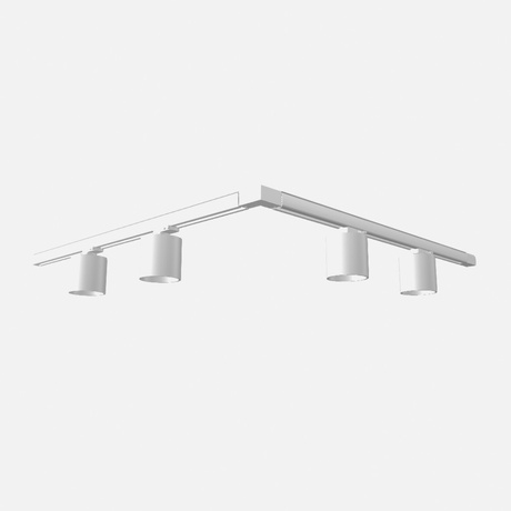 Lampa Sufitowa, 4 punktowa, system szynowy 3 fazowy, ORBIS