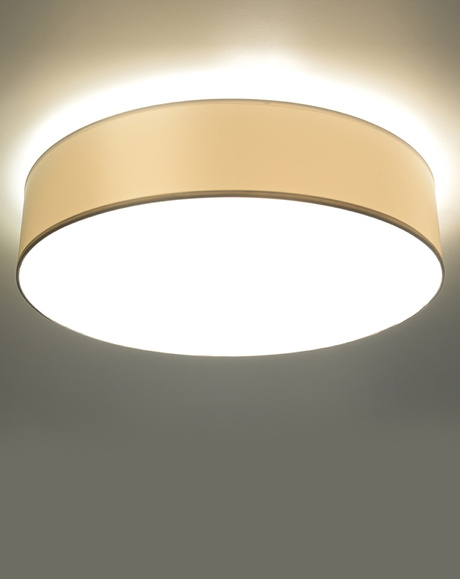 Plafon sufitowy ARENA 55 BIAŁA + 4x Żarówka LED E27 4000K Zimna 7,5W 650lm