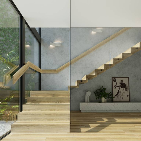 Kinkiet SIGMA beton + 2x Żarówka LED E27 3000K Ciepła 7,5W 620lm