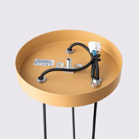 Lampa wisząca KARBON 3P złoty