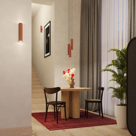 Kinkiet LAGOS 2 ochra czerwona