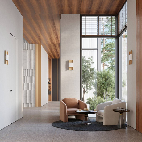 Kinkiet DURLIN złoty/biały + 2x Żarówka LED G9 3000K Ciepła 4,5W 450lm