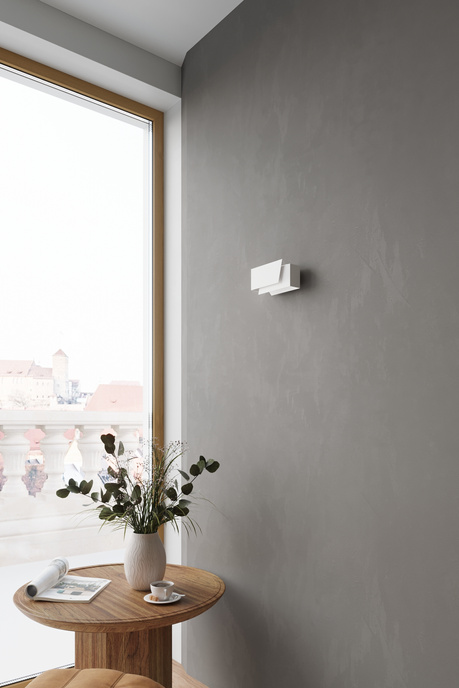 Kinkiet PIEGARE biały + 1x Żarówka LED G9 4000K Zimna 4,5W 530lm