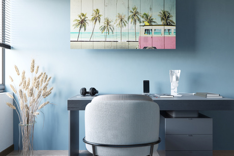 Lampa biurkowa ARBY biała + 1x Żarówka LED E27 3000K Ciepła 7,5W 620lm