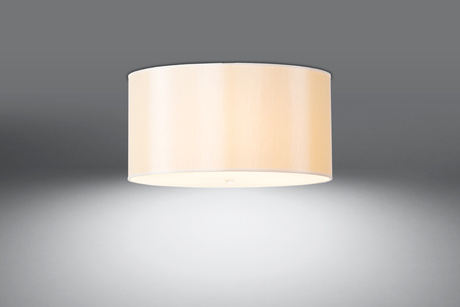 Plafon OTTO 50 biały + 5x Żarówka LED E27 4000K Zimna 7,5W 650lm