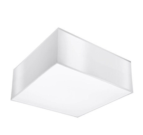 Plafon sufitowy HORUS 25 BIAŁY + 1x Żarówka LED E27 3000K Ciepła 7,5W 620lm