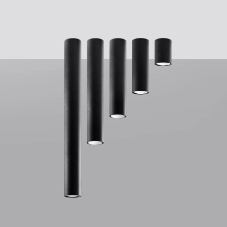 Plafon LAGOS 40 czarny