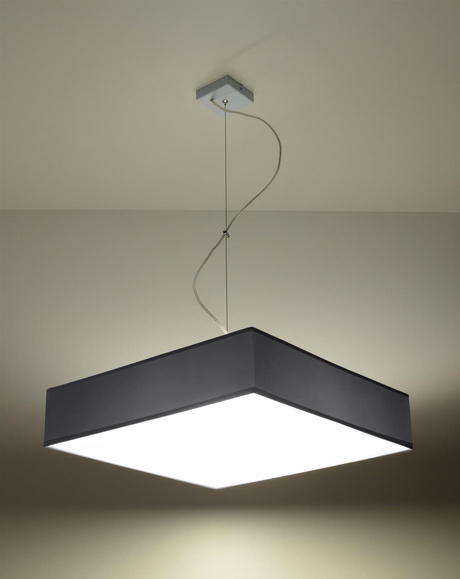 Lampa wisząca HORUS 45 SZARA