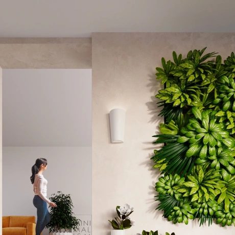 Kinkiet ceramiczny LANA biały