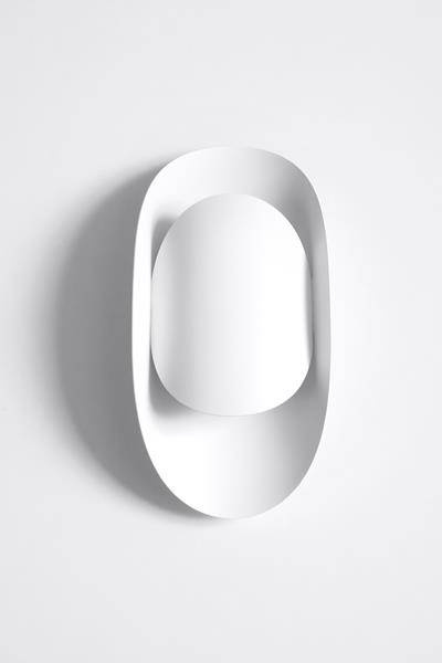 Kinkiet TEAR biały + 1x Żarówka LED G9 4000K Zimna 4,5W 530lm